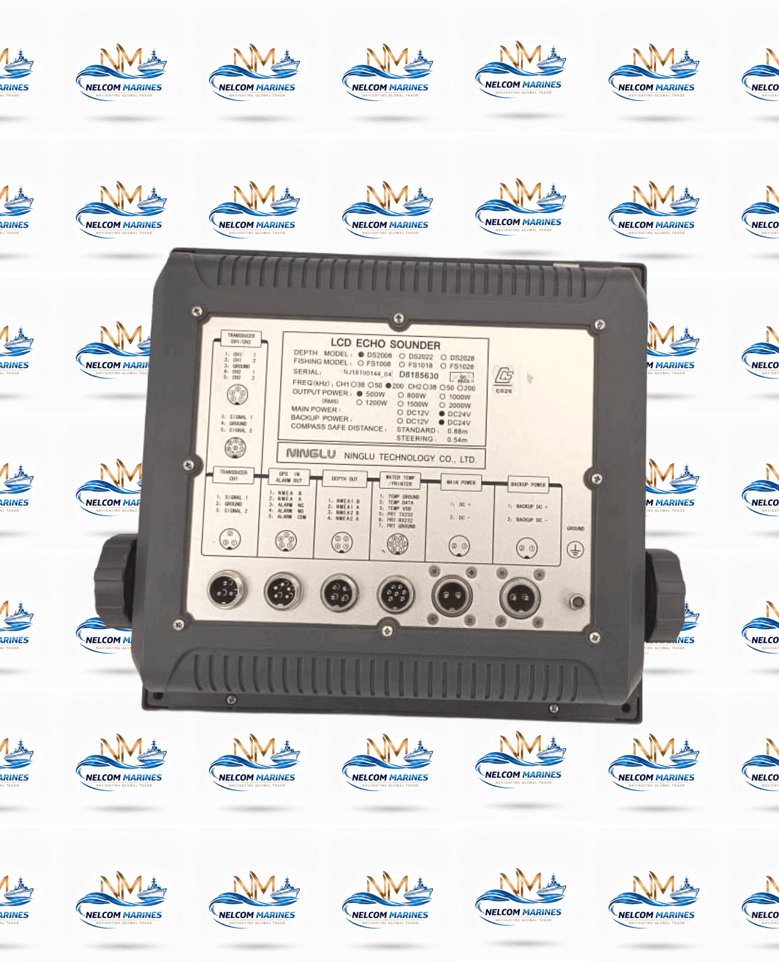 Used NINGLU DS-2008 MARINE ECHO SOUNDER - Marine Spares Alang
